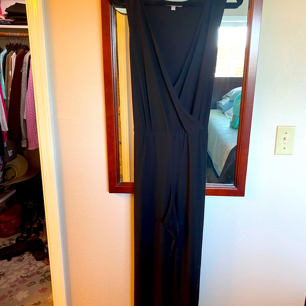 Elegant Black Sleeveless Jumpsuit- NWOT